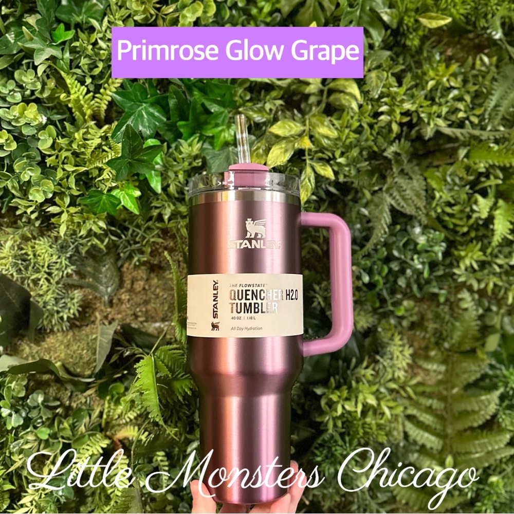 Authentic Stanley 50oz purple primrose grape quencher